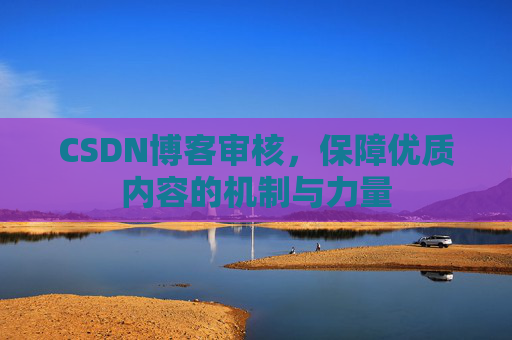 CSDN博客审核,保障优质内容的机制与力量