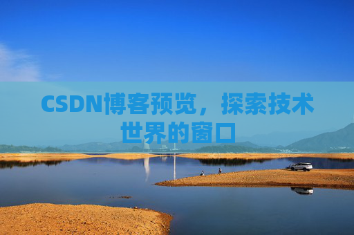 CSDN博客预览，探索技术世界的窗口